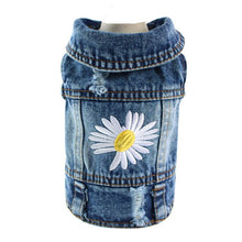 Load image into Gallery viewer, XS-2XL Denim Dog Clothes Cowboy Pet Dog Coat Puppy Clothing For Dogs Jeans Jacket Dog Vest Coat Puppy Outfits Cat Clothes