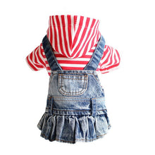 Load image into Gallery viewer, XS-2XL Denim Dog Clothes Cowboy Pet Dog Coat Puppy Clothing For Dogs Jeans Jacket Dog Vest Coat Puppy Outfits Cat Clothes
