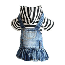 Load image into Gallery viewer, XS-2XL Denim Dog Clothes Cowboy Pet Dog Coat Puppy Clothing For Dogs Jeans Jacket Dog Vest Coat Puppy Outfits Cat Clothes