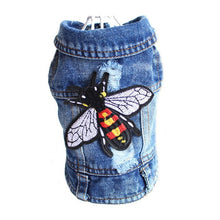 Load image into Gallery viewer, XS-2XL Denim Dog Clothes Cowboy Pet Dog Coat Puppy Clothing For Dogs Jeans Jacket Dog Vest Coat Puppy Outfits Cat Clothes