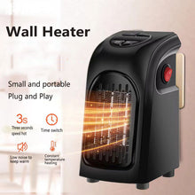 Load image into Gallery viewer, Portable Air Heater Remote Control Personal Mini Heater Safe Quiet Office Heat Desktop Electric Heater Indoor Use