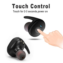 Load image into Gallery viewer, Earphone Earloop Earbuds Stereo Bluetooth Headset Wireless Sport Earpiece Handsfree With Mic For All Smart Phones