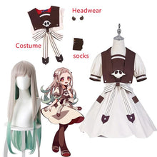 Load image into Gallery viewer, Yashiro Nene Cosplay Costume Anime Toilet Bound Hanako Kun Jibaku Shounen Hanako Kun Cosplay Dress Wig Halloween Costume Gift