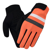 Load image into Gallery viewer, Winter Cycling Gloves Bicycle Gloves Windproof Waterproof Thermal Warm Fleece Mtb Gloves Long Distance Cycling Gloves