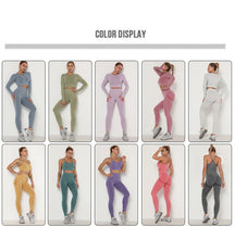Load image into Gallery viewer, Yoga Set Sports Suit Women Workout Sports Outfit Fitness Set Wear