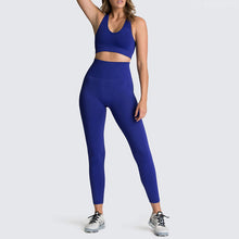 Load image into Gallery viewer, Yoga Sets Women's Leggings + Bras Woman Gym Clothing Sports Suits