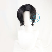 Load image into Gallery viewer, Yuta Okkotsu Short Wig Jujutsu Kaisen Anime Cosplay Costume Black Hair Heat Resistant Fiber Hair Party Halloween Cos + Wig Cap