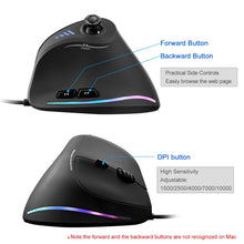 Load image into Gallery viewer, Gaming Mouse Wired RGB Ergonomic USB Wired Mouse Programmable Laser Mice 10000 DPI for Gamer joysticks C18
