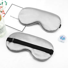 Load image into Gallery viewer, Silk Sleep Eye Mask Padded Shade Eye Cover Patch Sleeping Mask Eyemask Blindfolds Travel Relax Rest Women Men