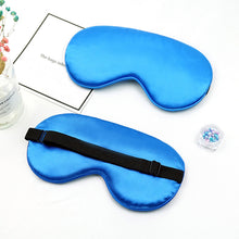 Load image into Gallery viewer, Silk Sleep Eye Mask Padded Shade Eye Cover Patch Sleeping Mask Eyemask Blindfolds Travel Relax Rest Women Men