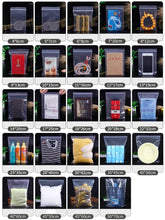 Load image into Gallery viewer, Plastic Bags Transparent Packaging Poly Ziplock Bag Pouch 100 pcs