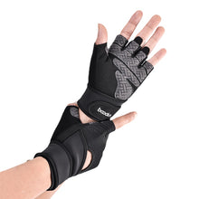 Load image into Gallery viewer, Fitness Gloves Lengthened Wrist Guard Pull-up Yoga Dumbbell Fitness Gloves