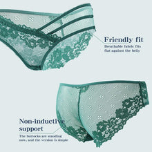 Load image into Gallery viewer, Women's Sexy Lace Panties Summer Low Waist Breathable Briefs Irregular Belt Underwear