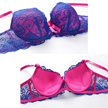 Load image into Gallery viewer, Plus Size Lace Bras for Women Sexy Lingerie Super Push Up Brassiere B C Women's Underwear