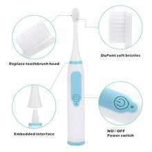 Load image into Gallery viewer, Sonic Electric Toothbrush Ipx-7 Waterproof 3 Brush Heads Soft Bristles Whitening Toothbrush Oral
