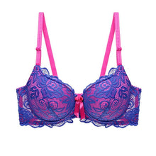 Load image into Gallery viewer, Plus Size Lace Bras for Women Bralette Underwear Sexy Lingerie Push Up Adjustable Brassiere