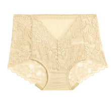 Load image into Gallery viewer, M-3XL High Waist Panties Plus Size Lace Underwear Women Sexy Lace Briefs Ladies Mesh Underpants Soft Panty Lingerie 2023