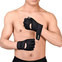 Load image into Gallery viewer, Fitness Gloves Lengthened Wrist Guard Pull-up Yoga Dumbbell Fitness Gloves