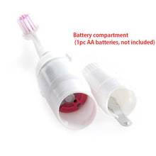 Load image into Gallery viewer, Electric Vibrate Massager Toothbrush with 3 Brush Heads Silicone Toothbrush