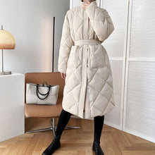 Load image into Gallery viewer, Winter Coat Long Women Stand-up Collar Oversized Parka Jacket