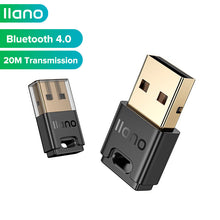 Load image into Gallery viewer, USB Bluetooth Adapter Dongle 60M Transmitter Receiver Compatible with Wireless Headphone Audio Transmitter