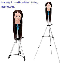 Load image into Gallery viewer, Adjustable Wig Head Tripod Stand Mannequin Tripod Hairdressing Training Holder