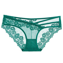 Load image into Gallery viewer, Women's Sexy Lace Panties Summer Low Waist Breathable Briefs Irregular Belt Underwear