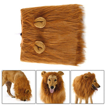 Load image into Gallery viewer, LIVINGHOME Pet Costume Dog Lion Wigs Mane Hair Scarf Clothes For Party Halloween Festival