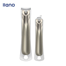 Load image into Gallery viewer, LLANO Nail Clippers Stainless Steel Clipper Fingernail Cutter Manicure Tools Trimmer