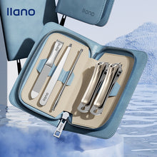 Load image into Gallery viewer, LLANO 12 in 1 Manicure Set Nail Clipper Set Full Function Kit Stainless Steel Pedicure Sets with Leather Portable Case