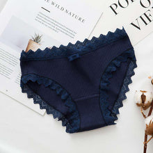 Load image into Gallery viewer, CINOON Sexy Lace Panties Women's Cotton Underwear Seamless Cute Bow Briefs Soft Comfort Lingerie Female Sexy Underpants