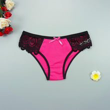 Load image into Gallery viewer, 6pcs/Lot Women's Underwear Cotton Panties Sexy Plus Size Soft Comfort Panty Female Lingerie Set