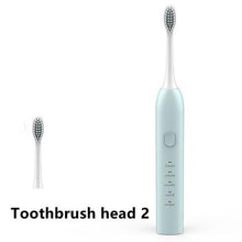 Load image into Gallery viewer, Sonic Electric Toothbrush USB Rechargeable Adult IPX7 Waterproof Replacement Head Teeth Whitening Timer Smart Brush