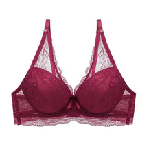 Load image into Gallery viewer, Floral Lace Cover Cotton Lined Bra Sexy Bh Push Up Underwear Women Sheer Bras Female Brassiere