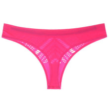 Load image into Gallery viewer, Women's Underwear Panties Sexy Hollow Out Mesh Thong Middle-waist Large Size Breathable Comfortable Fashion Lingerie