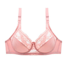 Load image into Gallery viewer, Plus Size Lace Bras For Women Sexy Push Up Bra Thin Bralette Comfort Underwear Lingerie Tops CD Cup Brasieres Female Intimates