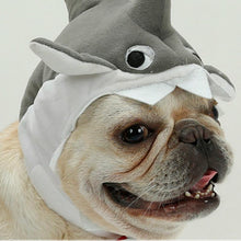 Load image into Gallery viewer, Shark Design Dog Cat Puppy Hat Halloween Cosplay Cap Mane Pet Costume Fashion Pet Hats Warm and Cute