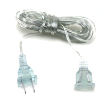 Load image into Gallery viewer, AC Power Extender Cable Cord110-220V EU/US Plug Extension Wire for Holiday Low Power LED String Light Christmas Indoor Lights