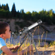Load image into Gallery viewer, Kids Telescope Portable with Tripod Education Toy for Adults Beginners Explore Space Moon Star