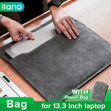 Load image into Gallery viewer, Portable Horizontal Laptop Liner Bag Laptop Waterproof Protective Cover Storage Bag for MateBook,Xiaomi,Asus,Huawei and Other