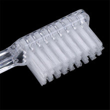 Load image into Gallery viewer, Travel Portable Folding Toothbrush Transparent Mini Toothbrush Practical Soft Toothbrush