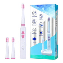 Load image into Gallery viewer, Sonic Electric Toothbrush 3Mode USB Charger Washable Electronic Whitening Teeth Timer Brush Waterproof For Teeth Cleaning