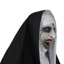 Load image into Gallery viewer, Horror Mask Costume Valak Halloween Cosplay Scary Masks With Headscarf
