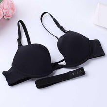 Load image into Gallery viewer, Women's Underwear Push Up Bralette Top Bra Lingerie Deep U Ultra Low Cut Backless Chest Multi-wear Wedding Dress Open Back Single Bra