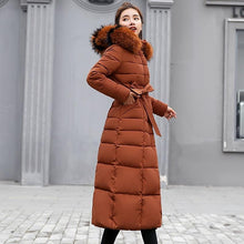 Load image into Gallery viewer, Winter Women's Down Coat Clothes Cotton-Padded Thickening Long Jacket Down Plus Size