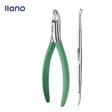 Load image into Gallery viewer, LLANO ingrown Nail Clipper Toenail Cutter Stainless Steel Pedicure Tools Thick Toe Nail Correction