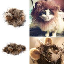 Load image into Gallery viewer, Pet Costume Lion Mane Wig for Cat Dog Halloween Christmas Party Dress Up 35cm Ylh
