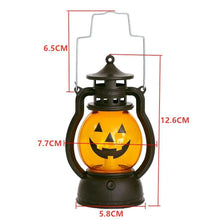 Load image into Gallery viewer, For Home Party With Hanging Ornament Oil Lamp Pumpkin Lantern Halloween Decoration Light LED