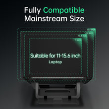 Load image into Gallery viewer, 6-Gear Laptop Stand 10KG Load-bearing Aluminum Alloy Lifting Stand Holder Portable Foldable Non-Slip Notebook Stand for 11-15.6 inch Laptop