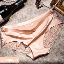 Load image into Gallery viewer, Sexy Lace Underpants Non-Trace Underwear Thin And Light Breathable Silk Briefs Exquisite Panties